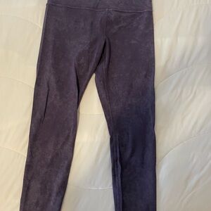Athleta Purple High-Waisted Leggings